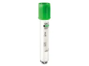 Prélèvement 5 - tube héparine lithium ou sodium - bouchon vert