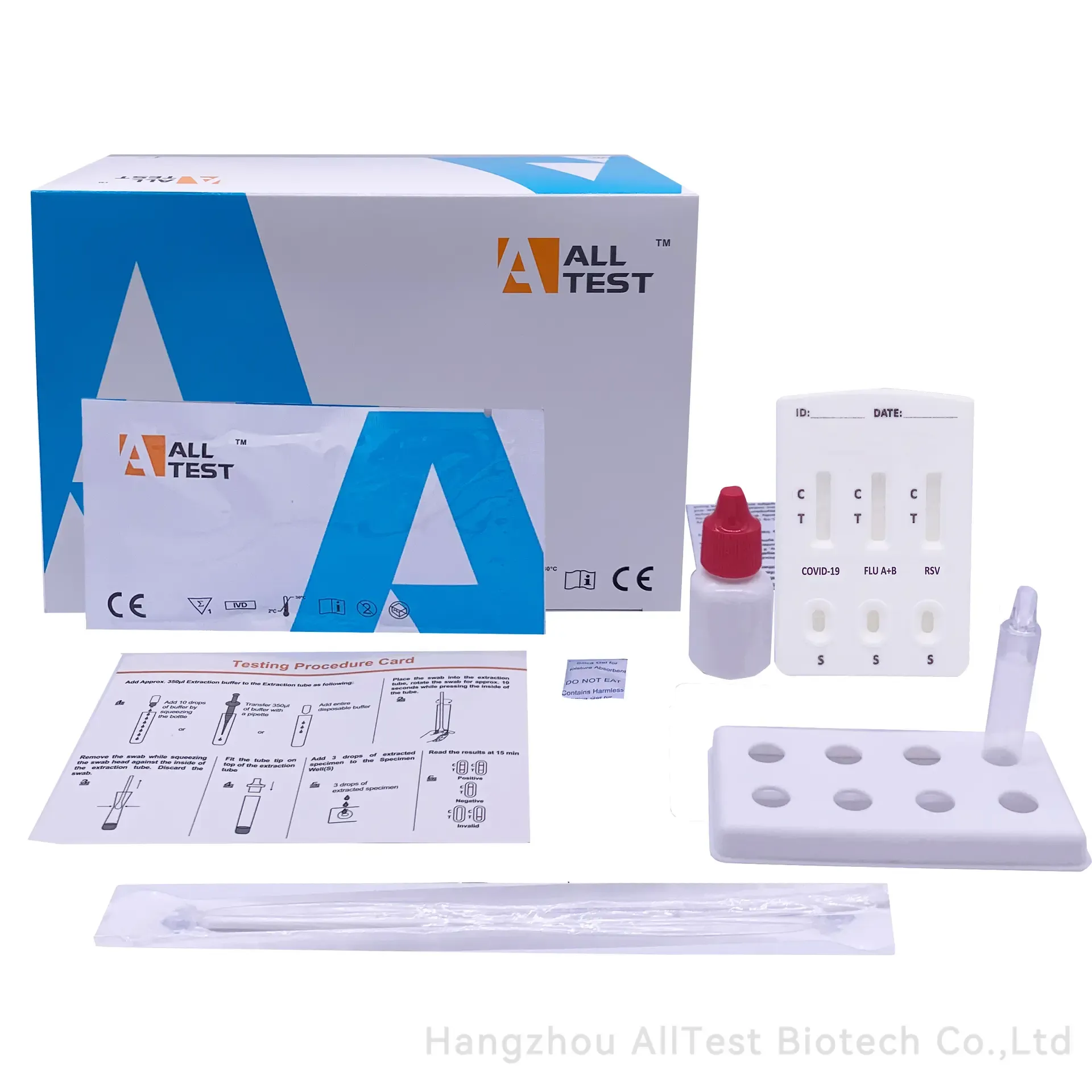 Test rapide multiplex pour virus respiratoires